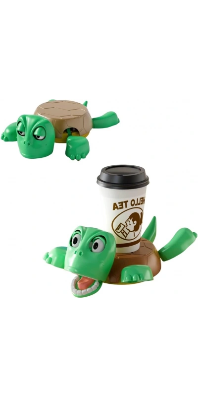 Kaplumbağa Eğlenceli Bardak Tutucu