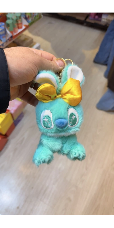 Fiyonklu stich mint yeşili