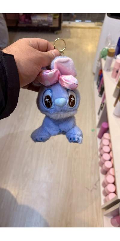 Fiyonklu stich açık mavi