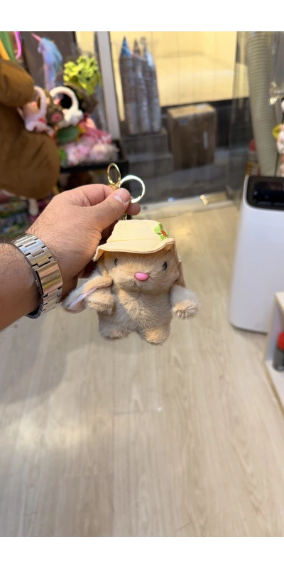 Şapkalı tavşan kahverengi