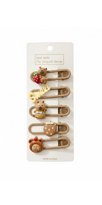 Cappypara 5li Çilek Toka Seti