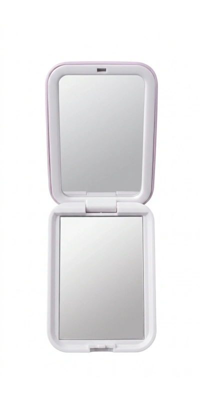 Anahtarlıklı Karışık Desenli Cep Aynası