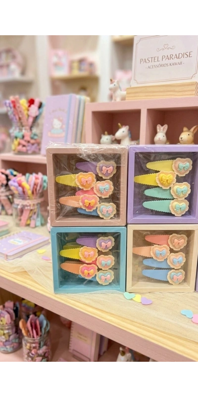 Fiyonk Figürlü 5li Toka Seti