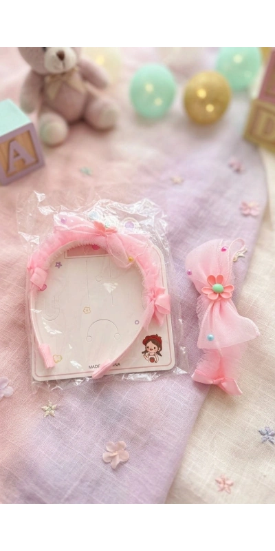 Papatya Detaylı Çocuk Tacı