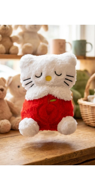 Kırmızı Kedisi Nefes Alan Bebek Oyuncak