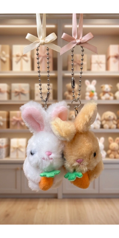 Tavşan Rabbit Sevgililer Çanta Süsü Anahtarlık