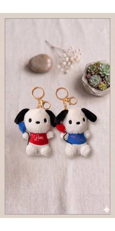 Pochacco Figür Anahtarlık Çanta Süsü