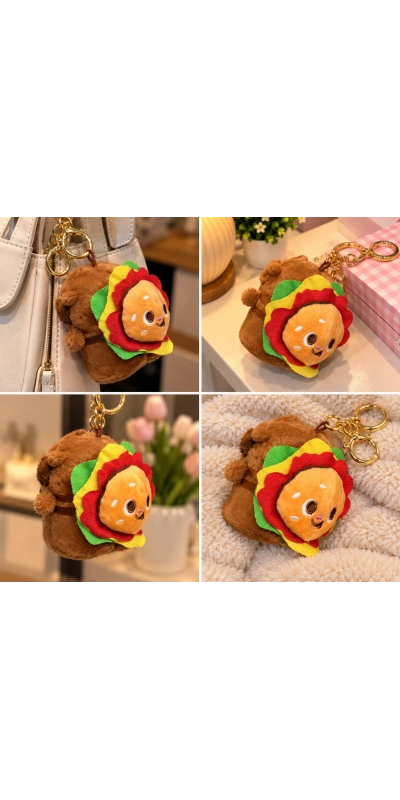Cappypara hamburger taşıyor