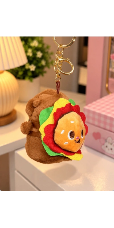 Cappypara hamburger taşıyor