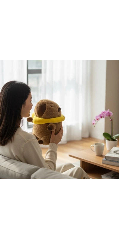 Capybara Büyük Boy Muz Taşıyor