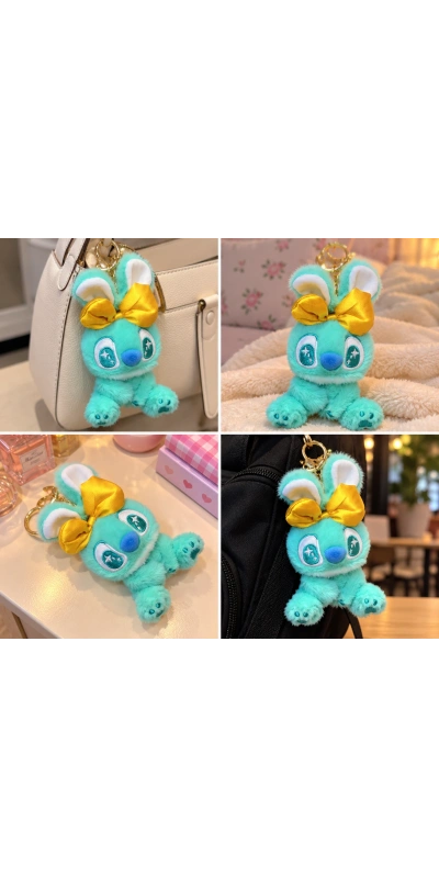 Fiyonklu stich mint yeşili