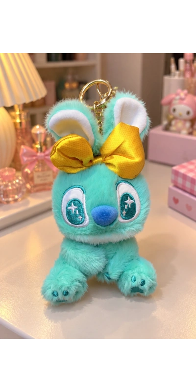 Fiyonklu stich mint yeşili