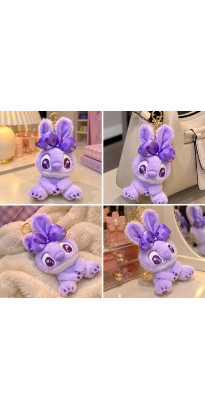 Fiyonklu stich mor