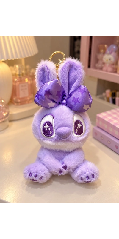 Fiyonklu stich mor