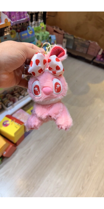 Fiyonklu stich pembe