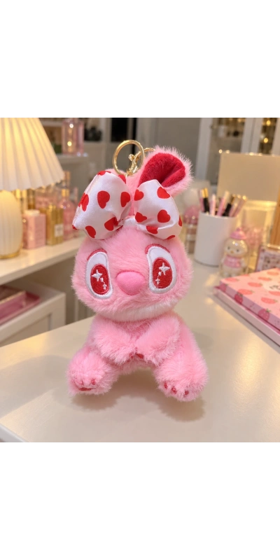 Fiyonklu stich pembe