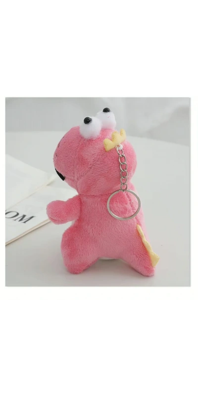 Gülümseyen pembe dinazor