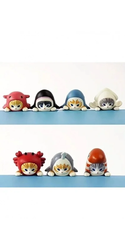 Ocean theme meov people mini figures