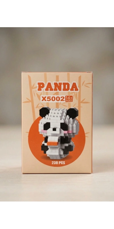 Panda Bricks Mini Blok Yapboz
