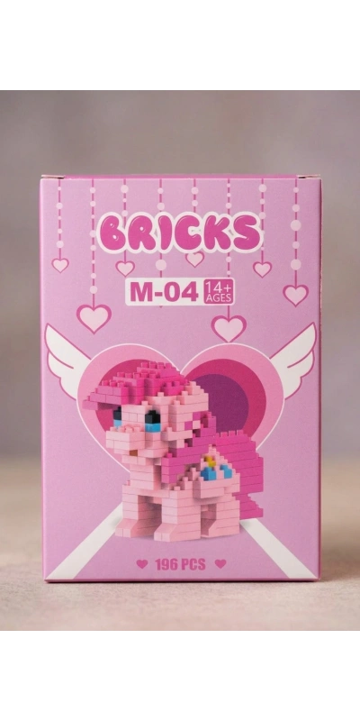 Pinkie Pie Bricks Mini Blok Yapboz