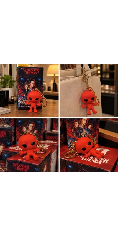 Stranger Things Temalı Anahtarlık