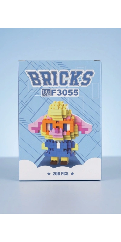 Zootopia Dawn Bellwether Bricks Mini Blok Yapboz
