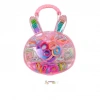 Pembe Lastik Toka seti Tavşan Çanta