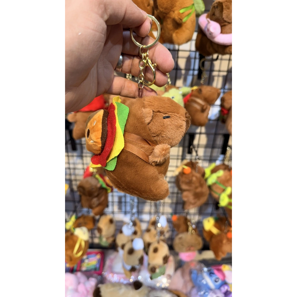 Cappypara hamburger taşıyor