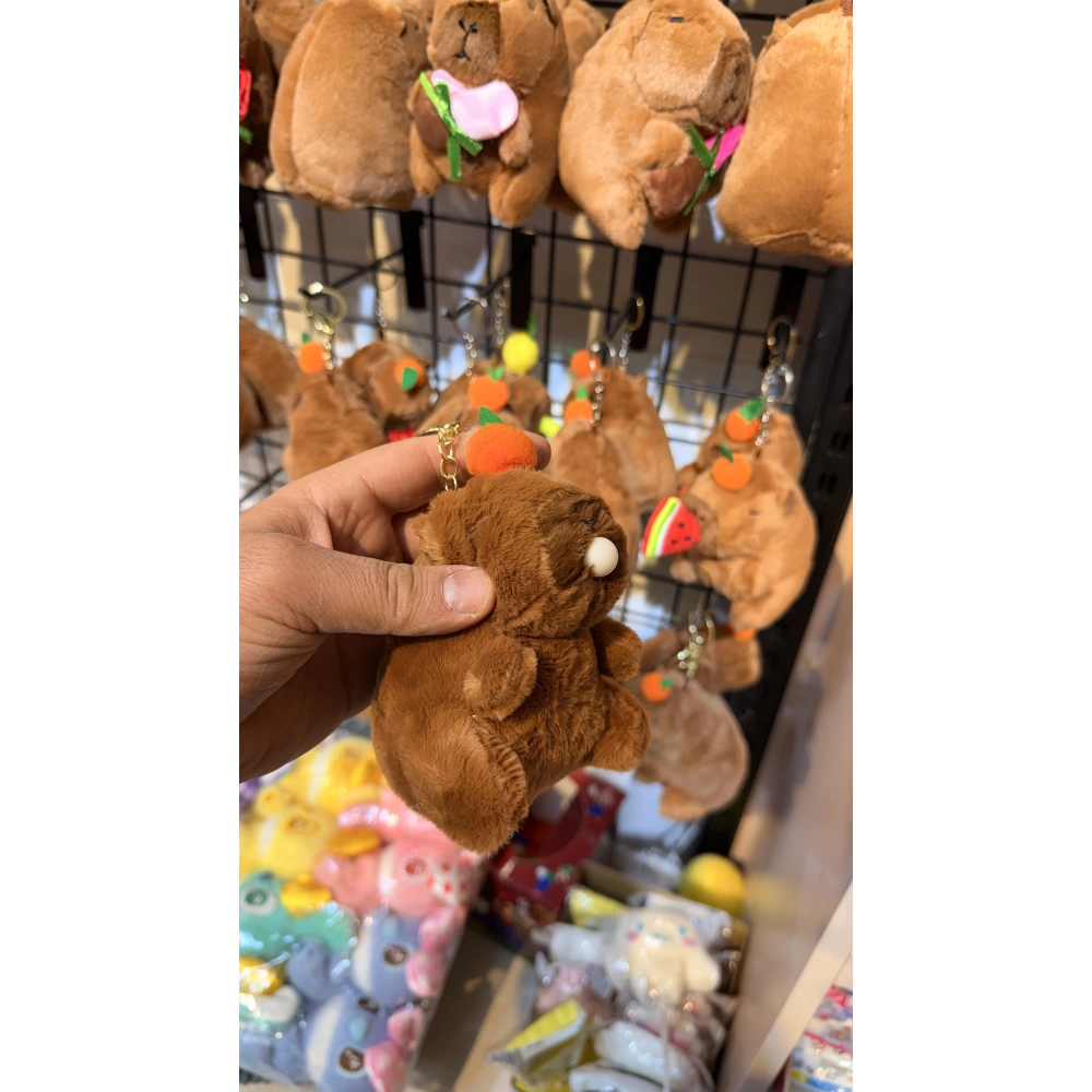 Cappypara sakız çiğniyor