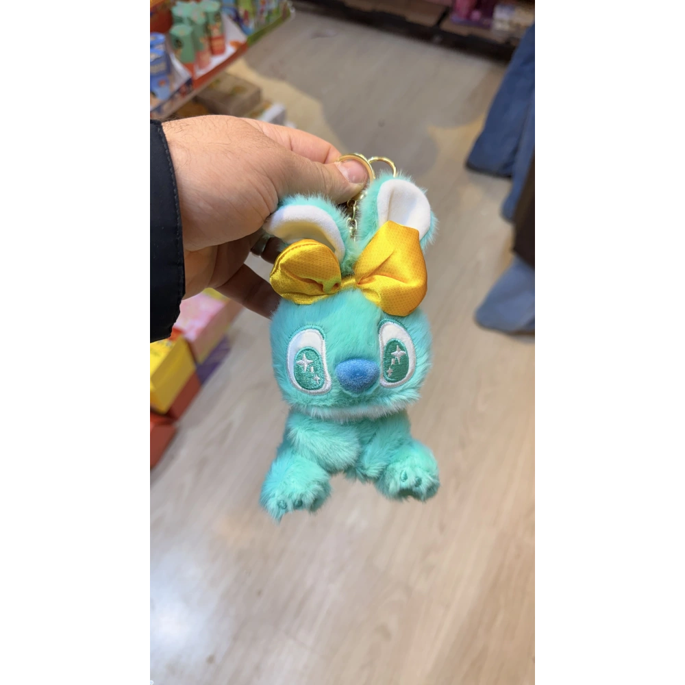 Fiyonklu stich mint yeşili