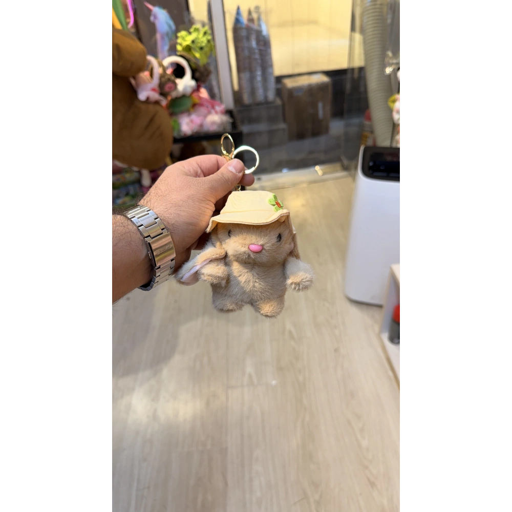 Şapkalı tavşan kahverengi