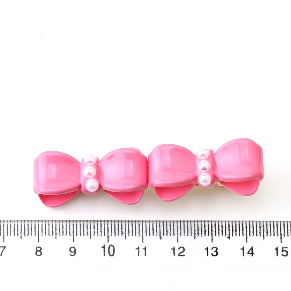 Pembe Renkli Çıtçıt 5li Toka Seti