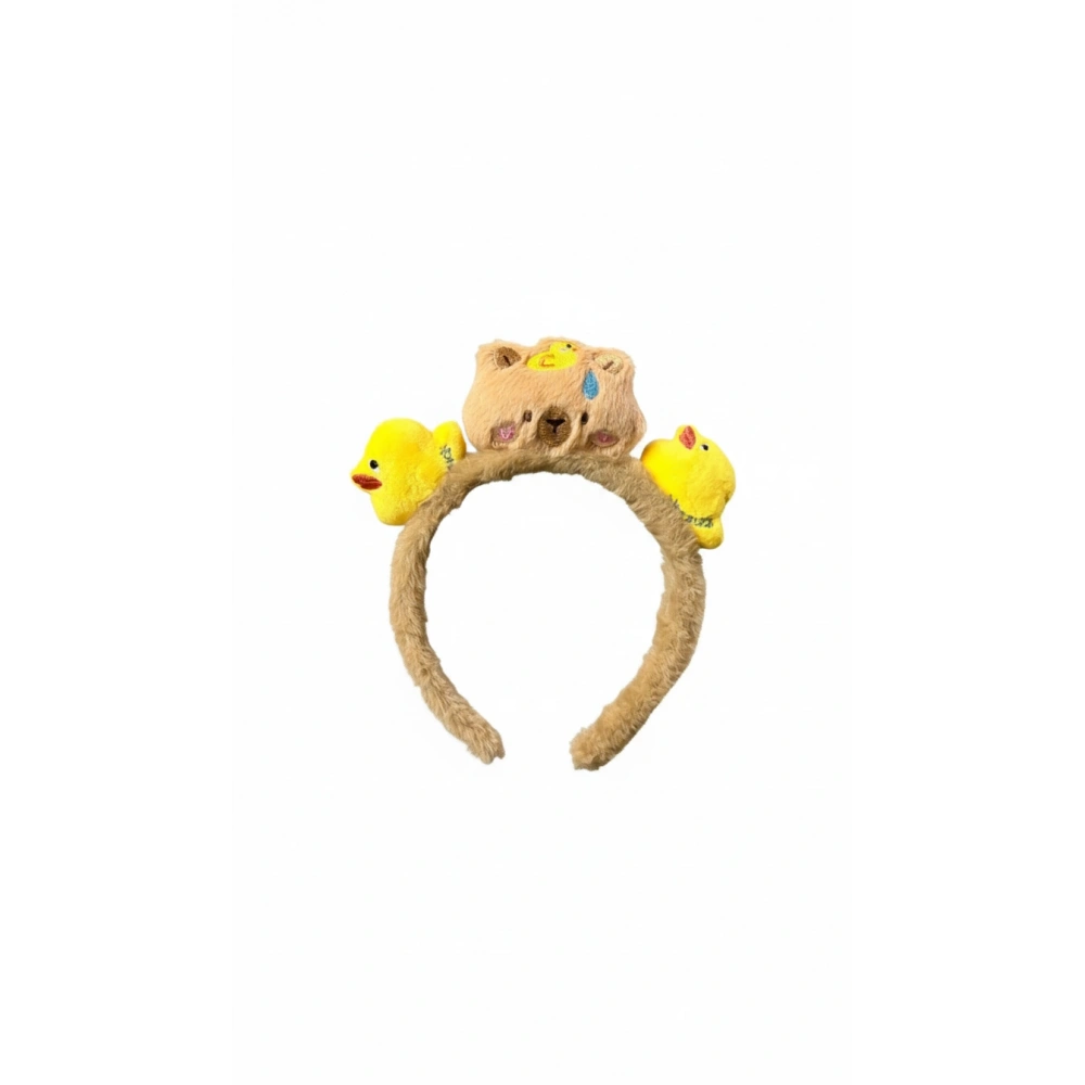 Capipara Cavcık Taşıyor Peluş Taç