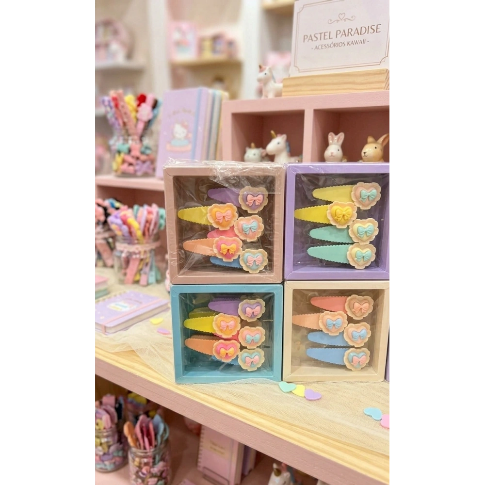 Fiyonk Figürlü 5li Toka Seti