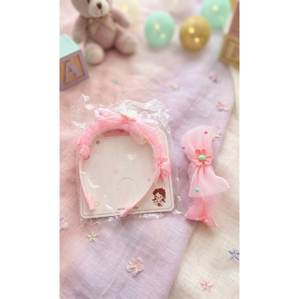 Papatya Detaylı Çocuk Tacı