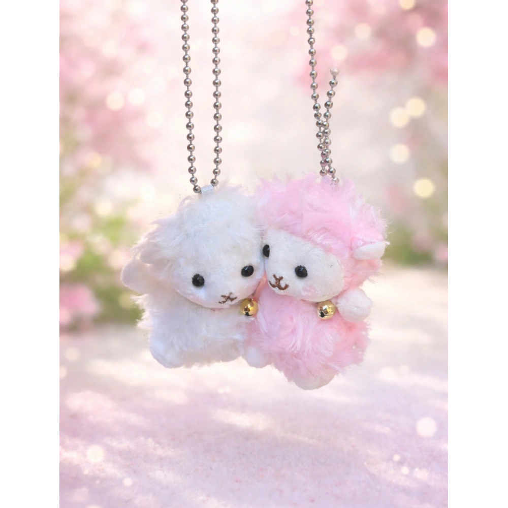 Heartful Girly Wooly Sheep Koyun Çanta Süsü Anahtarlık