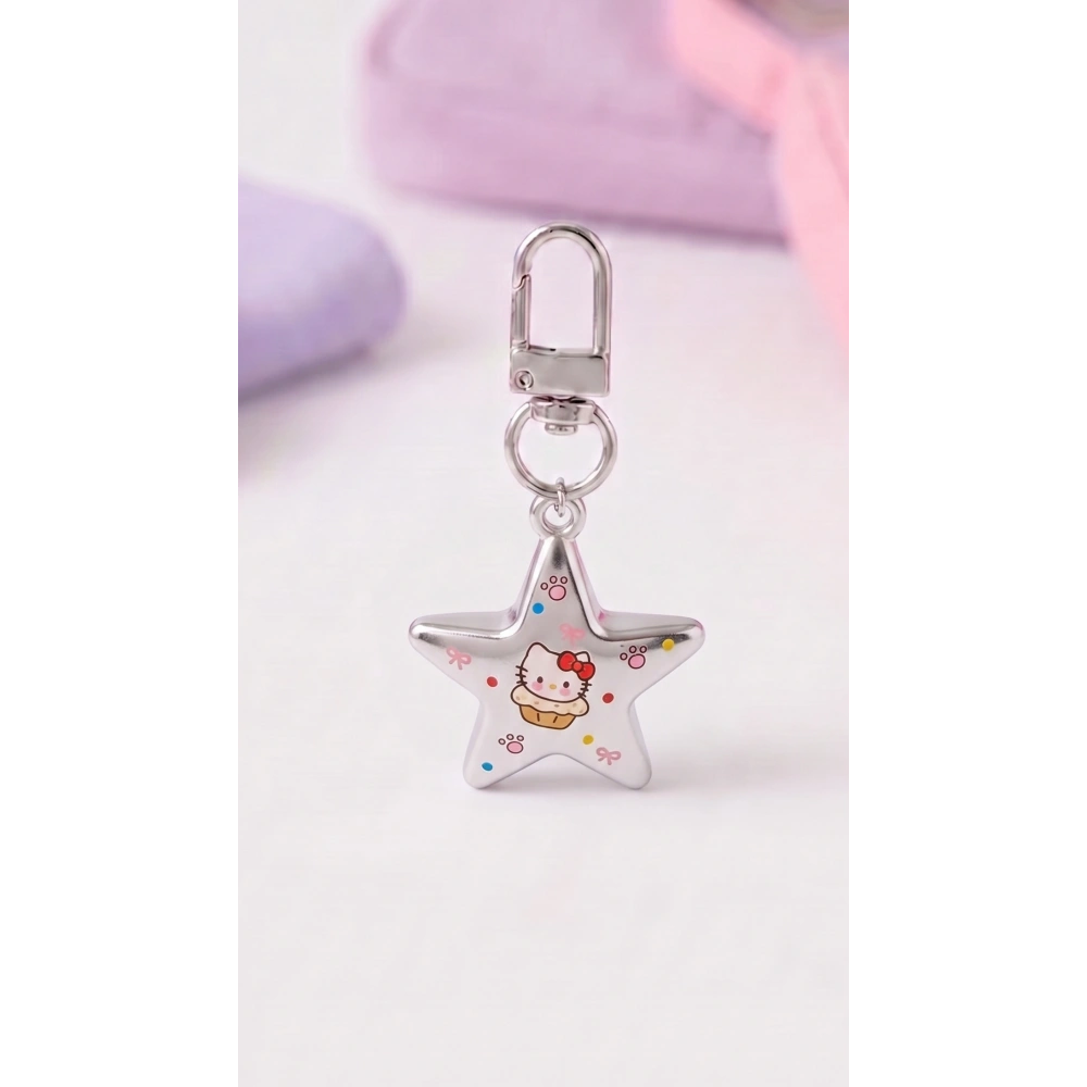 Hello Kitty Yıldız Anahtarlık Çanta Süsü