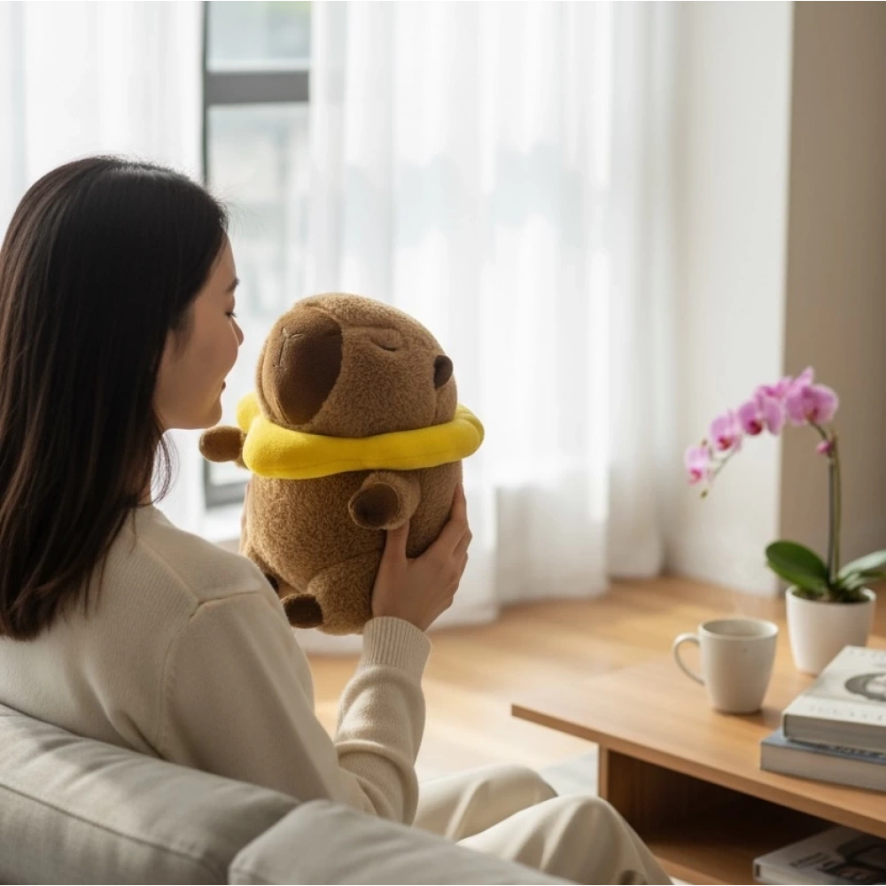 Capybara Büyük Boy Muz Taşıyor