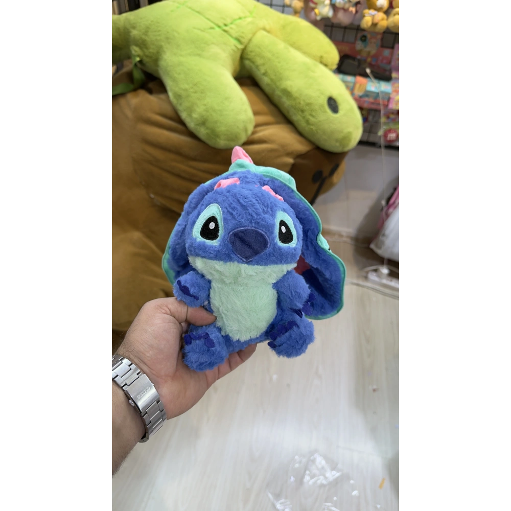 Fermuarlı Stich mavi