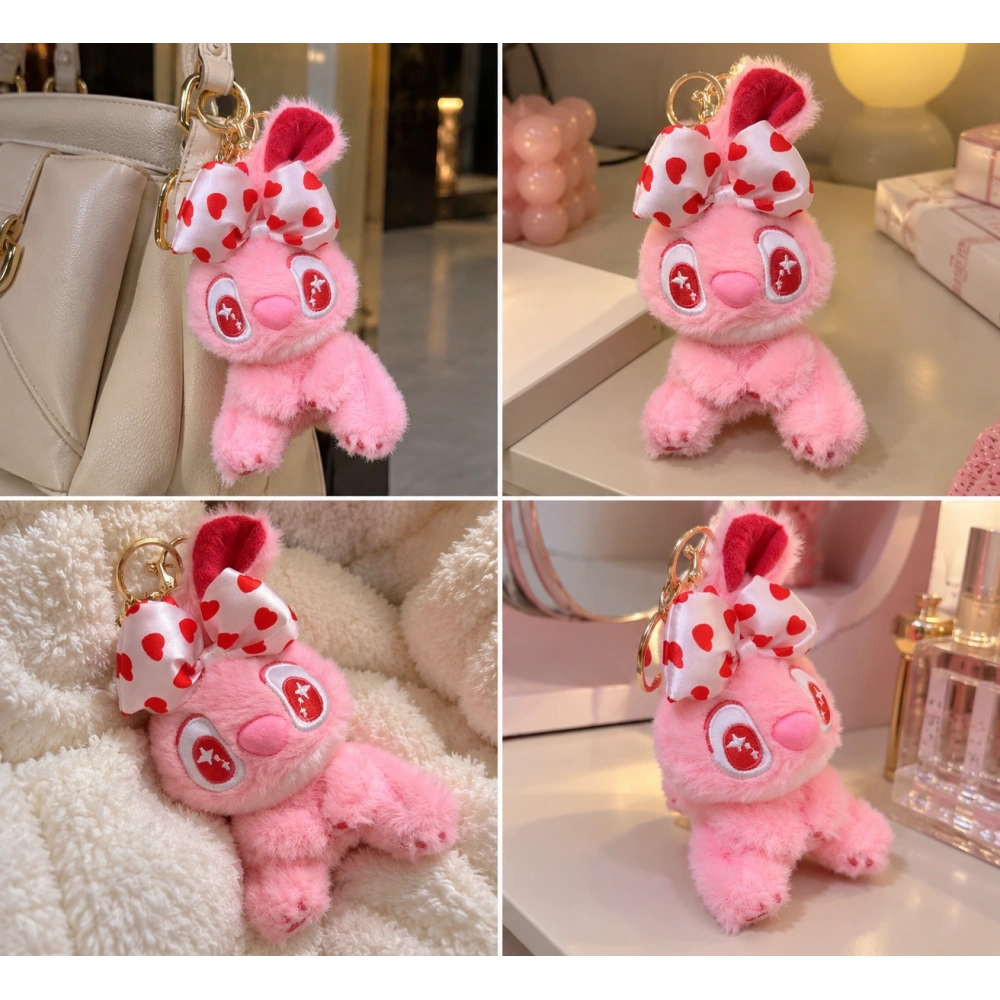 Fiyonklu stich pembe