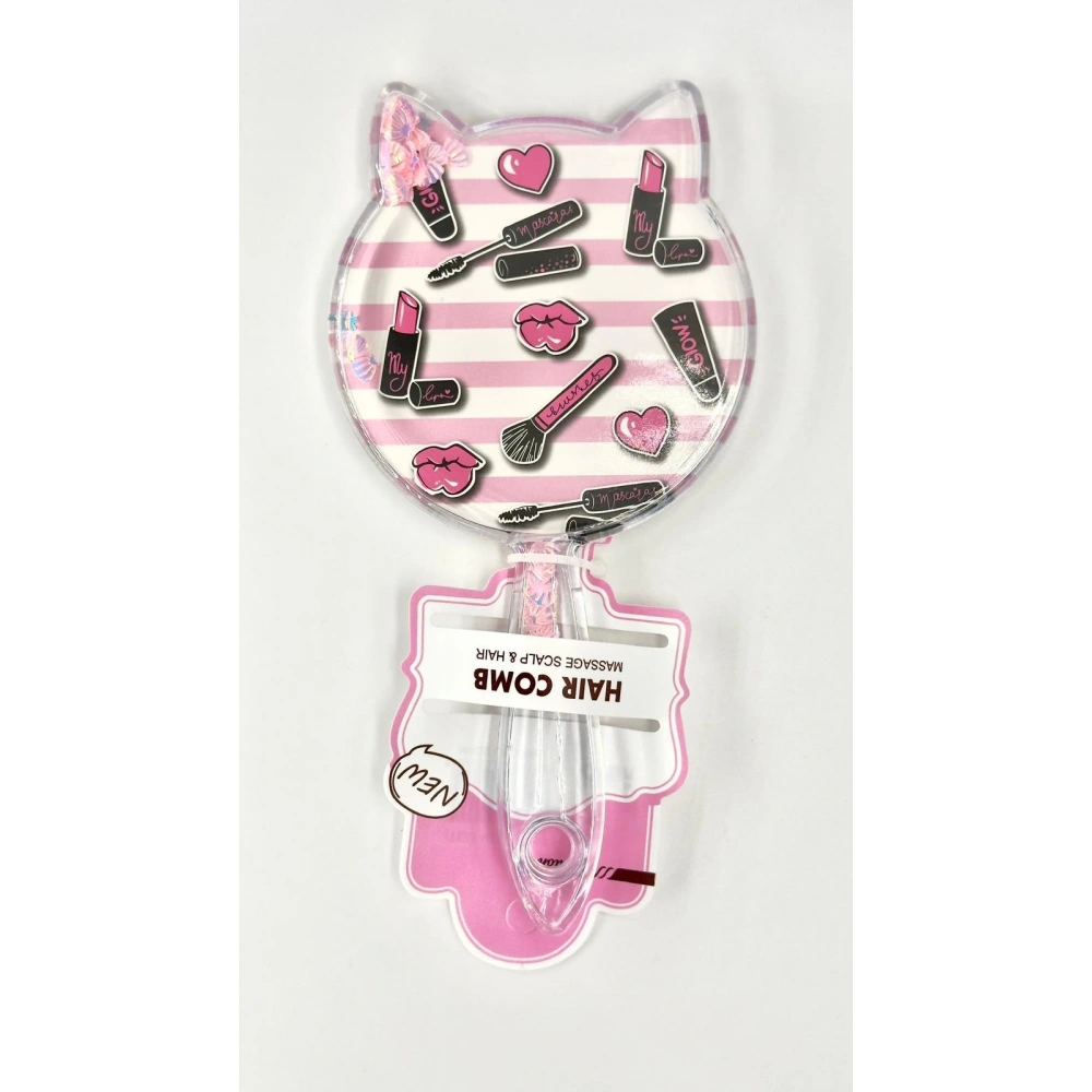 Kedi Kulaklı Ayna Ruj Makyaj