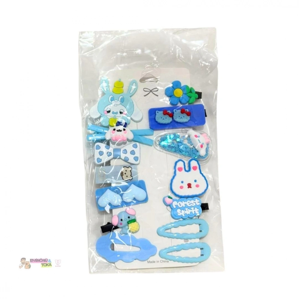 Mavi Çocuk Toka Seti