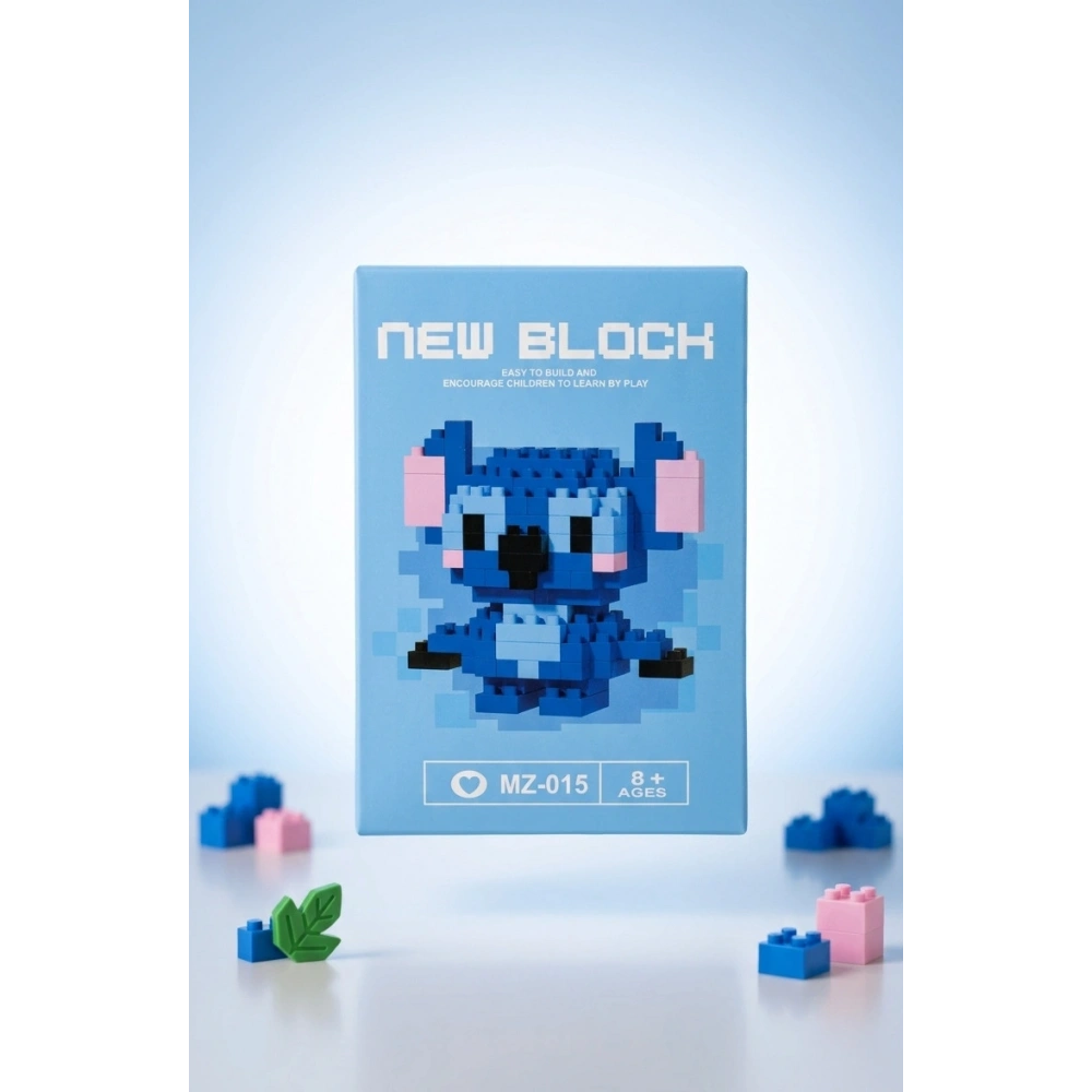 Stitch Bricks Mini Blok Yapboz