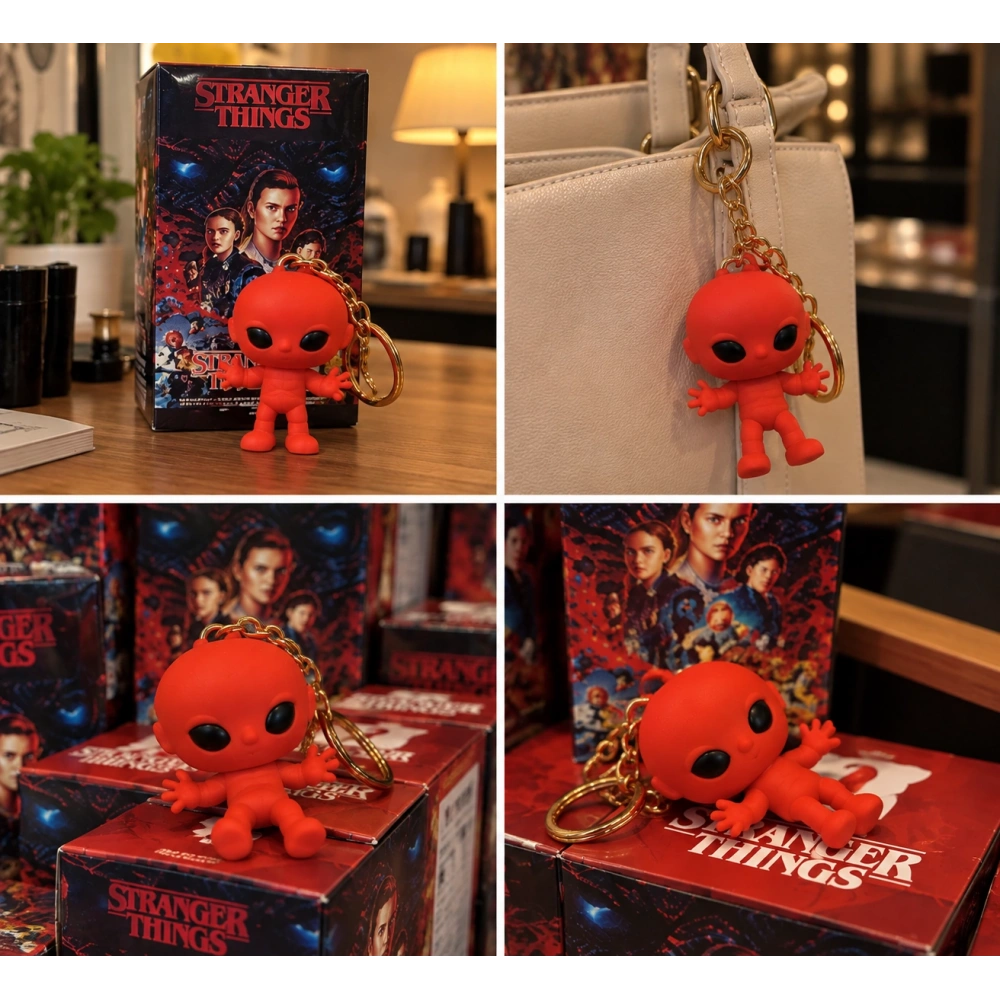 Stranger Things Temalı Anahtarlık