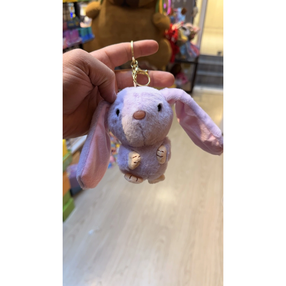 Uzun kulaklı tavşan mor