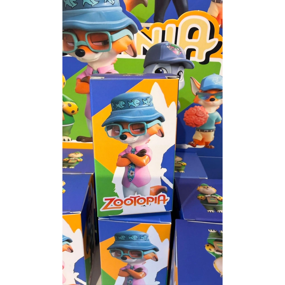 Zootopia (Hayvanlar Şehri) Temalı Figür Anahtarlık