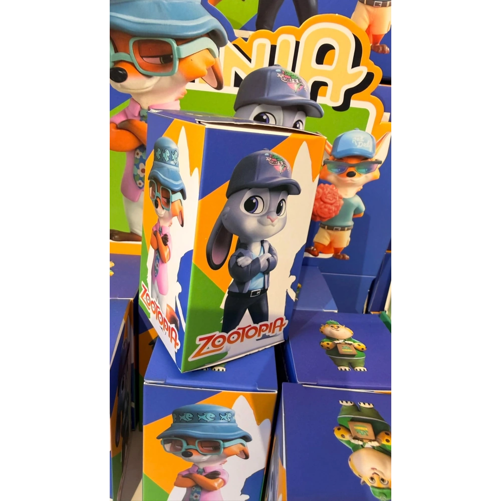 Zootopia (Hayvanlar Şehri) Temalı Figür Anahtarlık