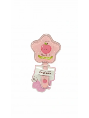 Şeftali Figürlü Yıldız Şeklinde Tarak