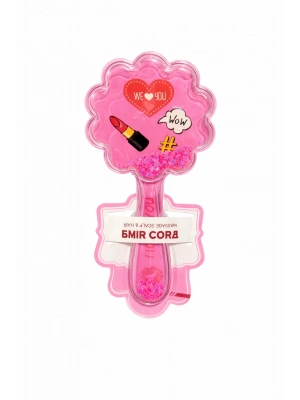 Çiçek Şeklinde Pembe Tarak