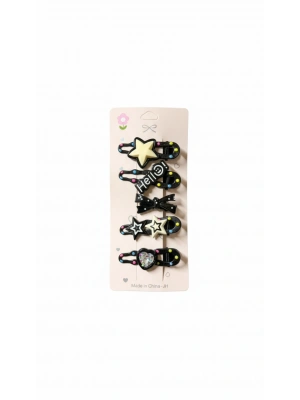 Karışık Yıldız Figürlü 5 Li Toka Seti